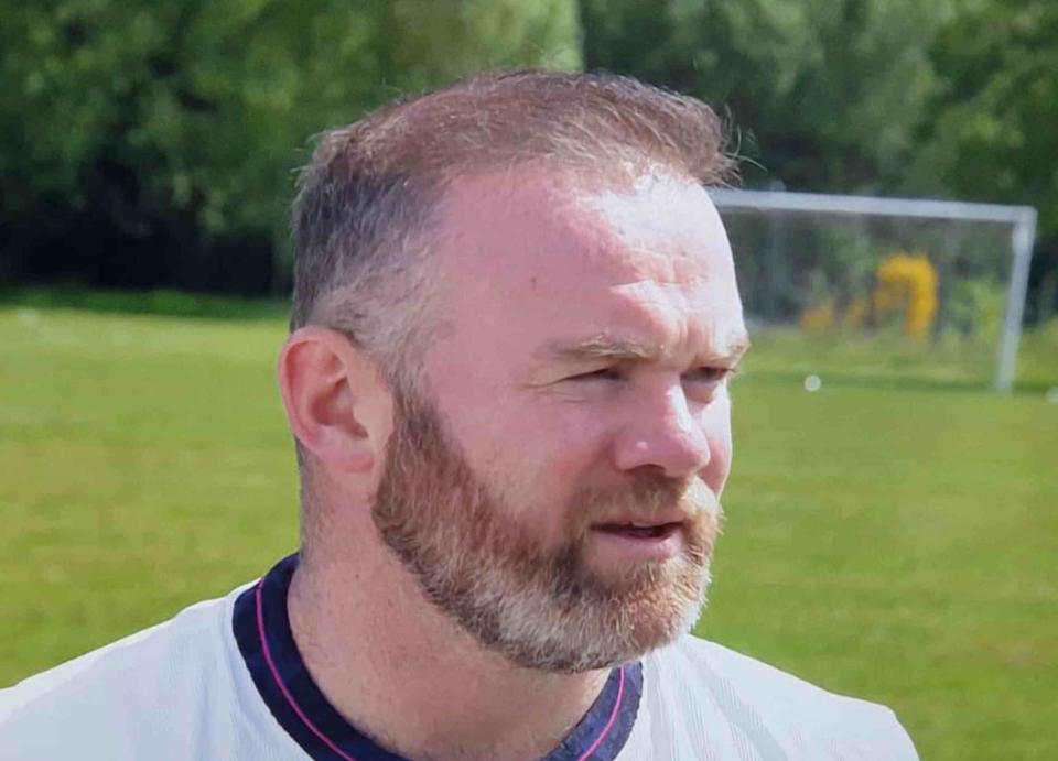 Wayne Rooney es entrevistado antes de la final de la Eurocopa. (Foto: ITV)