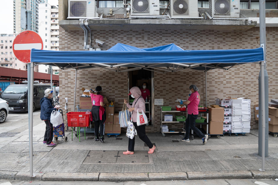 惜食堂每日為基層市民提供過萬個飯餐。