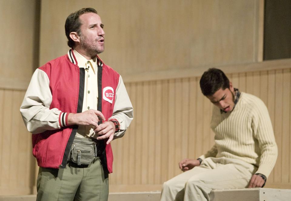 Plutarco Haza en la puesta en escena de la versión teatral de la película 'Rain Man´en 2010 en la Ciudad de México (Angel Delgado/Clasos.com/LatinContent via Getty Images)