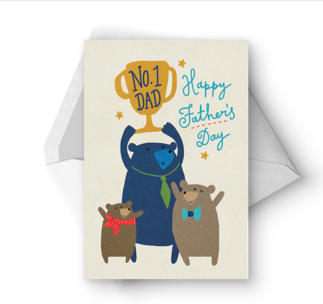 printable fathers day cards no 1 dad card