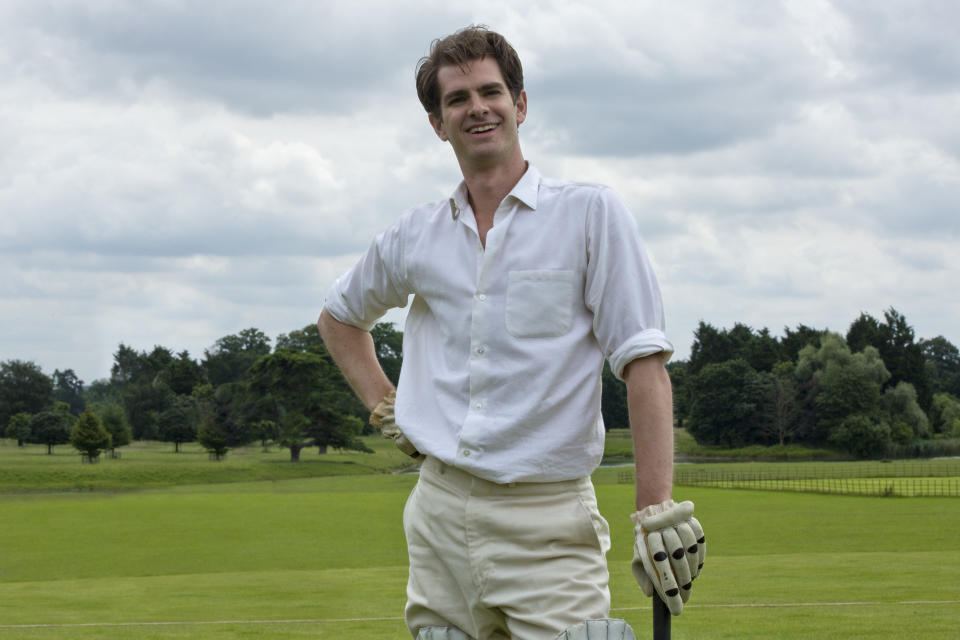 In "Breathe," Andrew Garfield&nbsp;displays two of the Oscars' favorite traits: a physical ailment (polio) and a real-life&nbsp;inspiration (he plays British medical pioneer Robin Cavendish). That pairing worked for Eddie Redmayne in "The Theory of Everything," Colin Firth in "The King's Speech" and Daniel Day-Lewis in "My Left Foot," to name a few. But all of those movies&nbsp;garnered far more commercial recognition than "Breathe," a cloying glob of sap that's probably too safe even for the academy's taste.