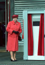 <p>Her Majesty the Queen opens the Royal Suite at Heathrow airport. (PA Archive) </p>