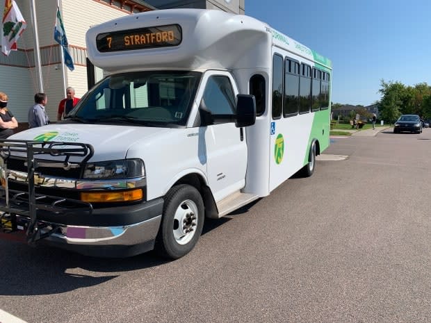 The Town of Stratford has partnered with T3 transit and the Kari ride-sharing app to provide transit services to parts of the municipality not currently connected to the transit routes. (Tony Davis/CBC - image credit)