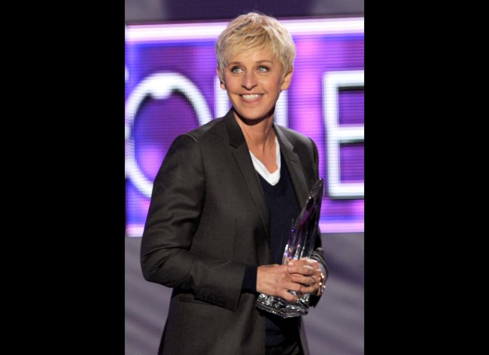 We're not surprised she took home honors at the 2012 People's Choice Awards. Ellen, don't ever change!