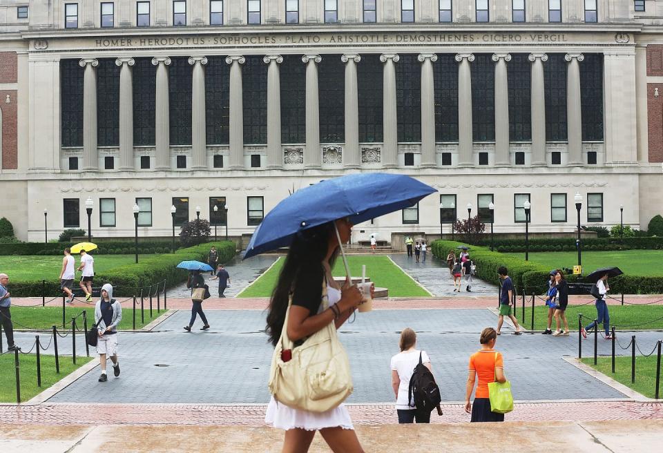 Walk around the Columbia University campus.