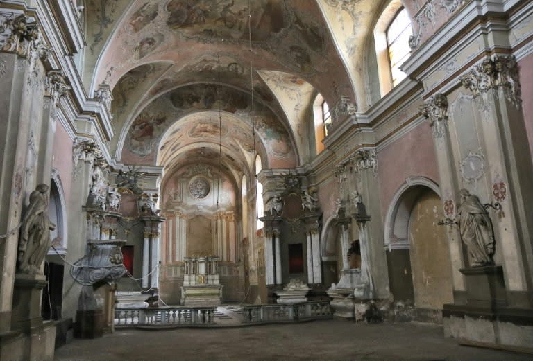 When St. George's Church in Vilnius was cleaned out, the Jewish documents were unearthed under a pile of Soviet journals in the confessional