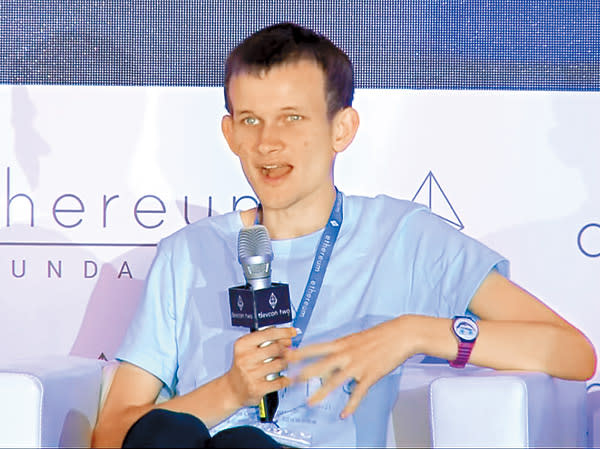 以太幣創辦人Vitalik Buterin成為「虛擬貨幣界億萬富翁」。