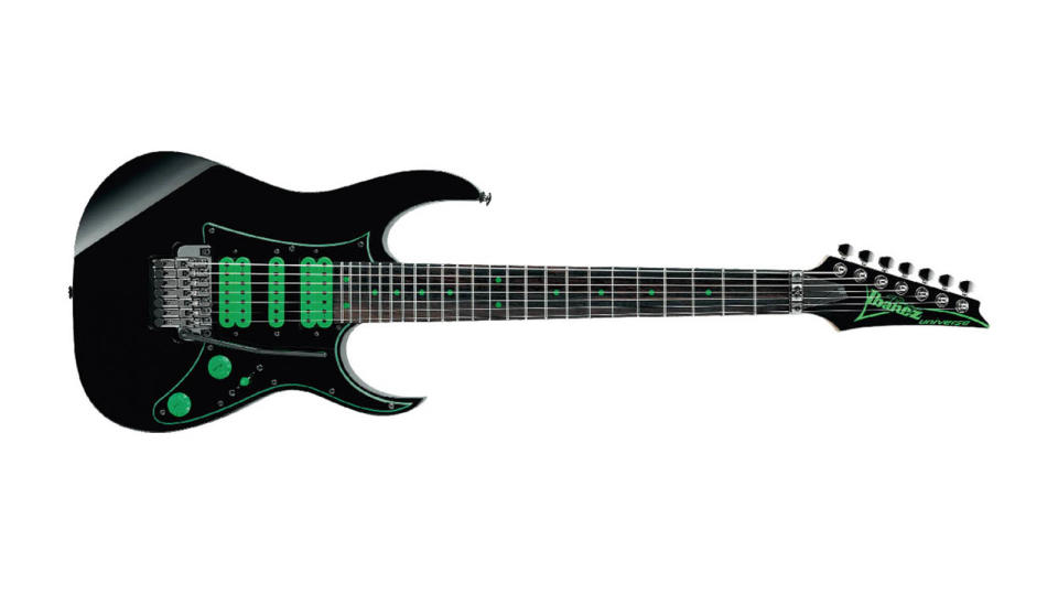 Best 7-string guitars: Ibanez Premium Steve Vai Universe UV70P