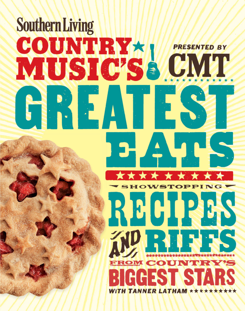 This image released by Oxmoor House shows the cover of the book "Country Music’s Greatest Eats." The book is a collaboration of Southern Living magazine and Country Music Television. (AP Photo/Oxmoor House)