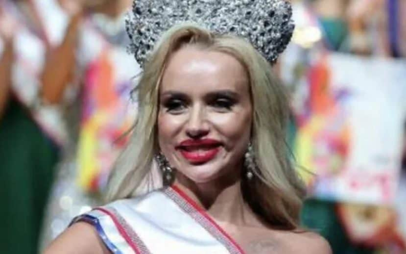 Natalya Oskar became the subject of online abuse after winning the Mrs Russia beauty pageant