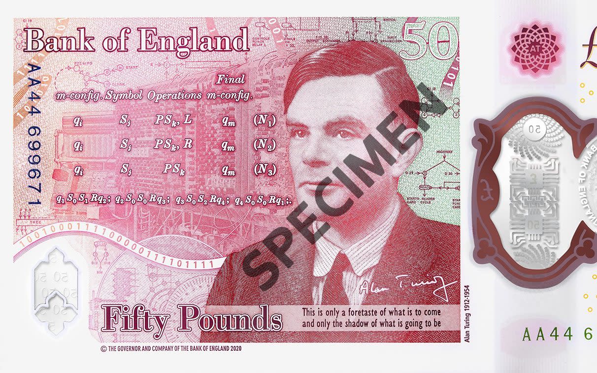 £50 note - Bank of England