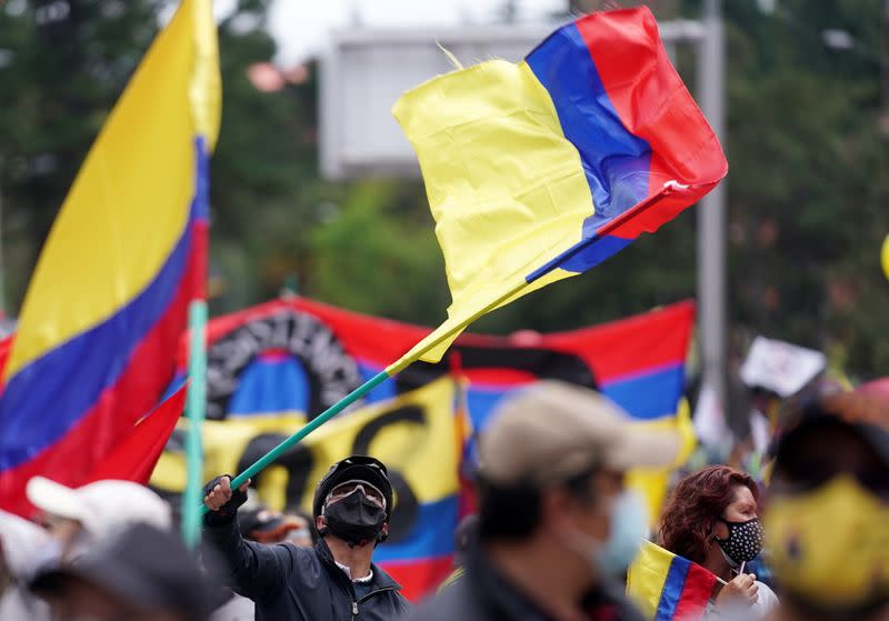 Protest in Bogota