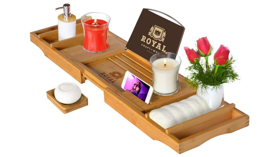 Royal Craft Wood Luxury Bath Caddy Tray - Amazon