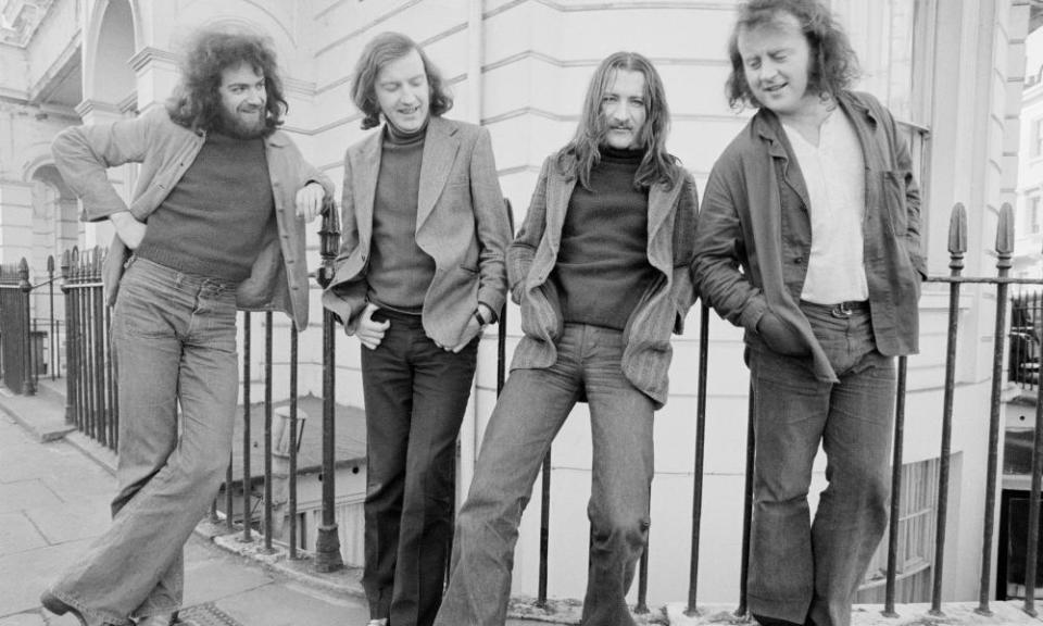 Liam O&#x002019;Flynn, second left, with other members of Planxty in 1973.