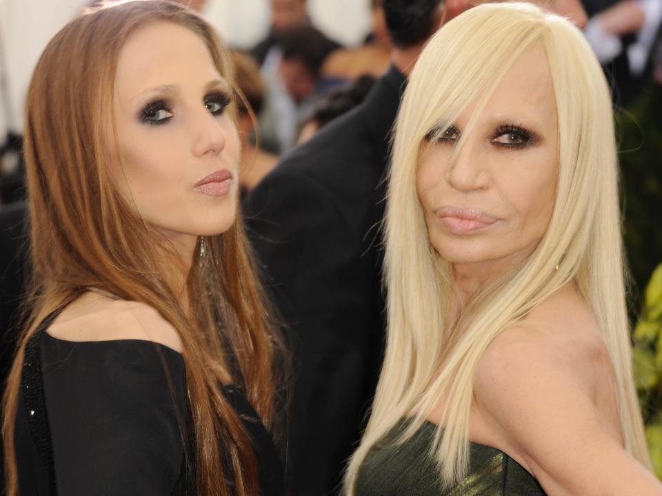 allegra donatella versace 2014