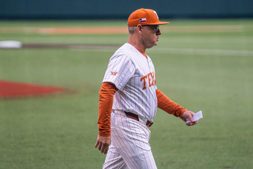 Texas baseball coach David Pierce was fired on Monday, less than a month after the Longhorns' season ended at the NCAA Tournament's College Station regional. Pierce, 61, was hired in 2016 to replace Augie Garrido.