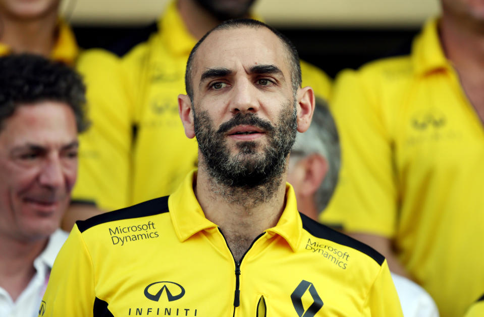 Cyril Abiteboul Renault Sport F1 Managing Director during the Abu Dhabi Grand Prix at the Yas Marina Circuit, Abu Dhabi. PRESS ASSOCIATION Photo. Picture date: Sunday November 27, 2016. See PA story AUTO Abu Dhabi. Photo credit should read: David Davies/PA Wire. RESTRICTIONS: Editorial use only. Commercial use with prior consent from teams.