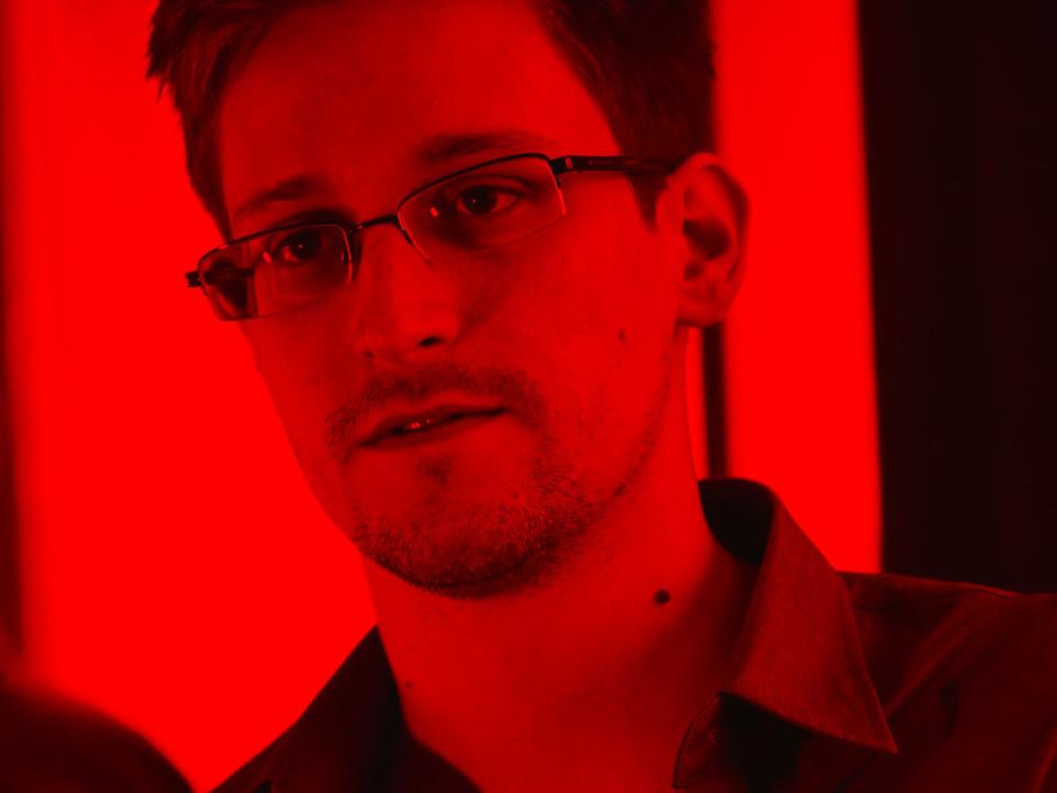 edward snowden red