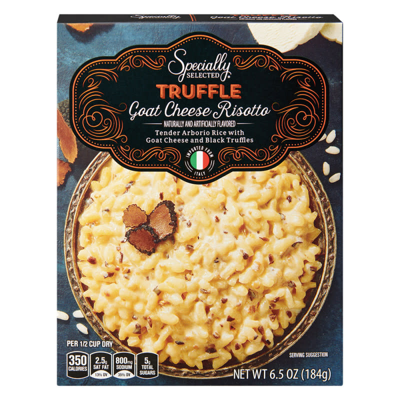 Specially Selected Truffle Goat Cheese Risotto<p>Aldi</p>