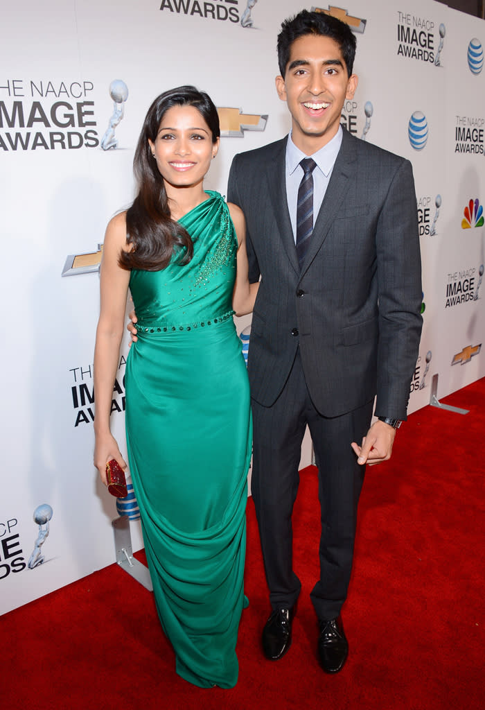 Freida Pinto, Dev Patel