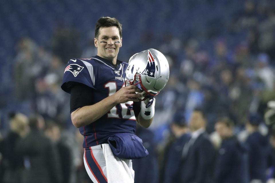 Where will Tom Brady play next? (AP Photo/Elise Amendola)