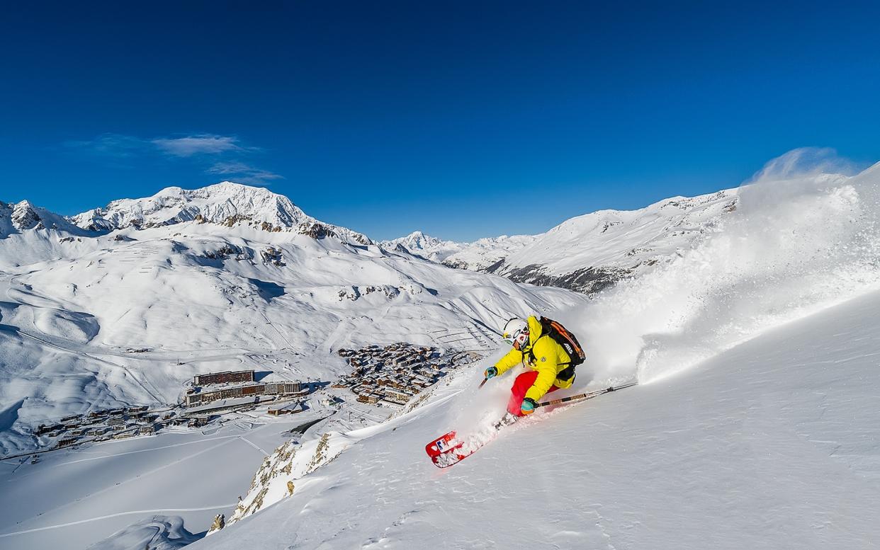 Trade plane for train to get to resorts like Tignes - ©andyparant.com