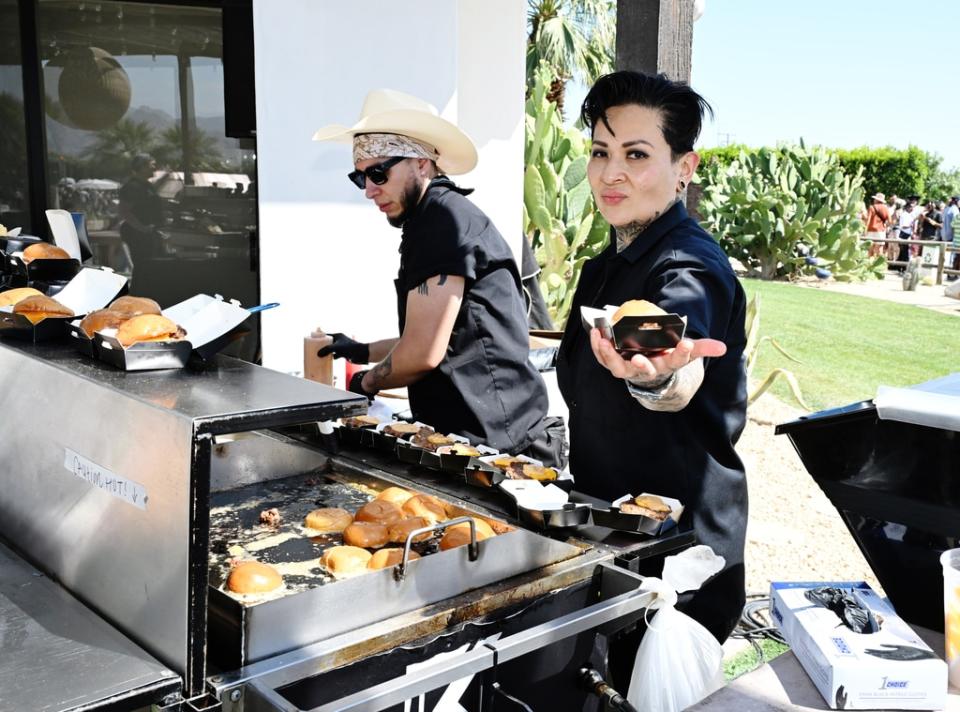 Chef K, Camp Poosh, 2024 Coachella, Kardashian Chef