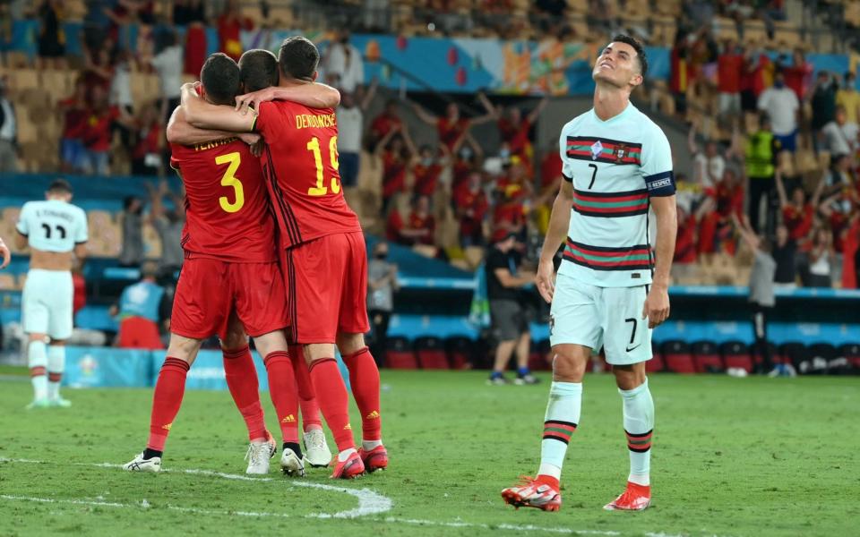 Ronaldo's Portugal are out, Belgium march on - SHUTTERSTOCK