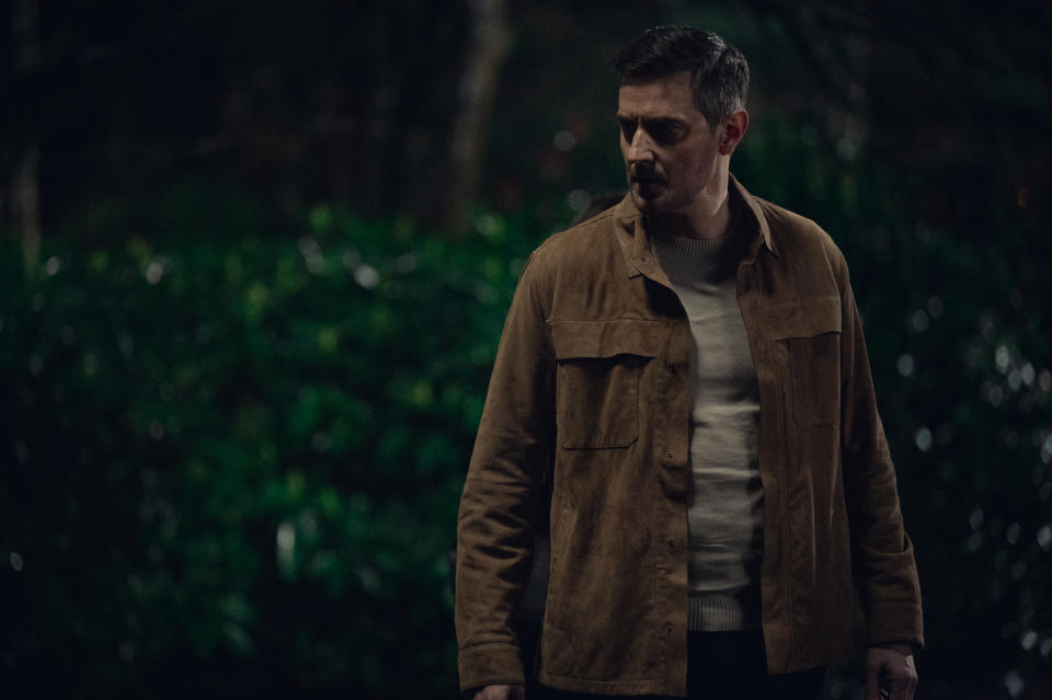 Richard Armitage as 'supposedly murdered' Joe Burkett.