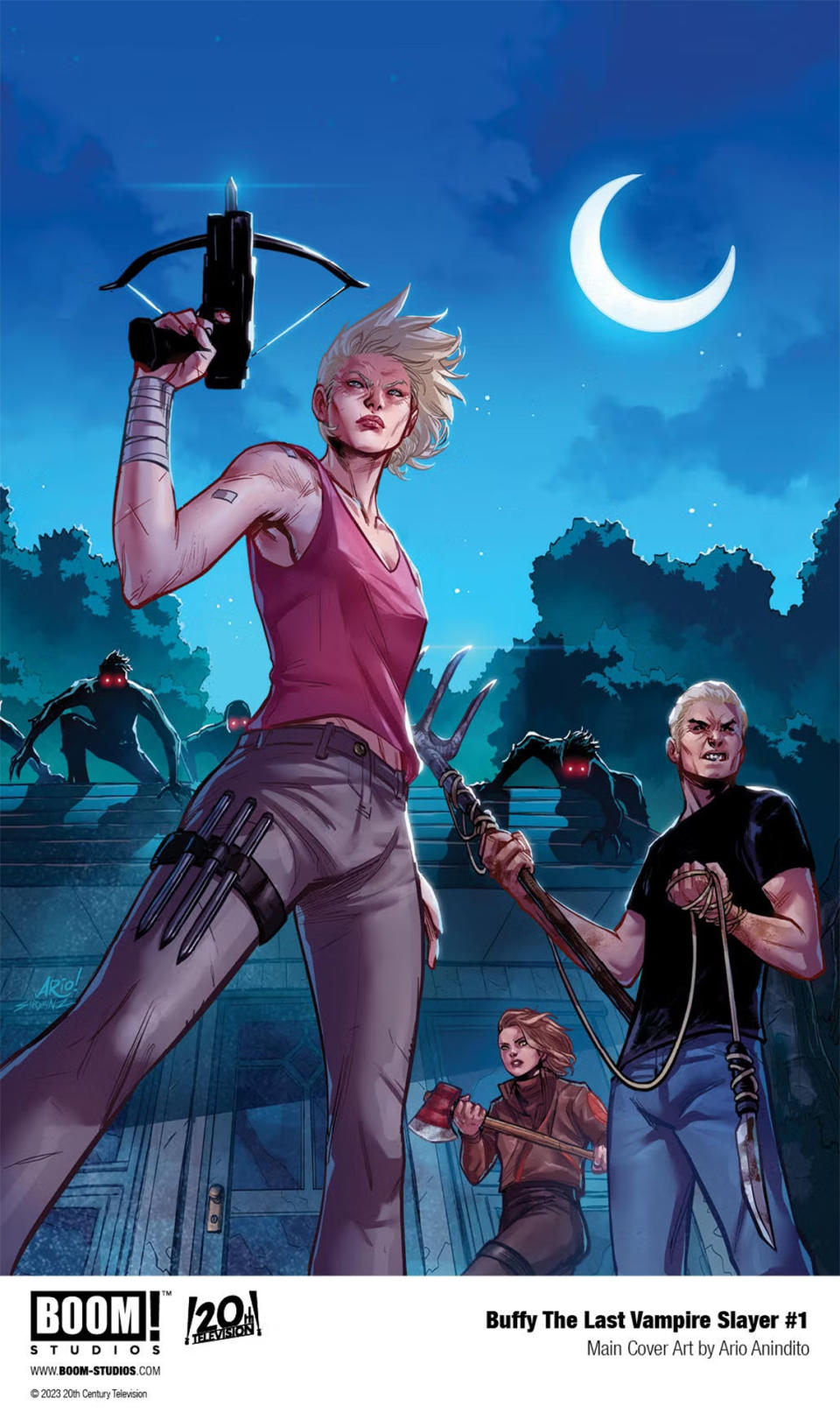 Buffy the Last Vampire Slayer #1 cover art