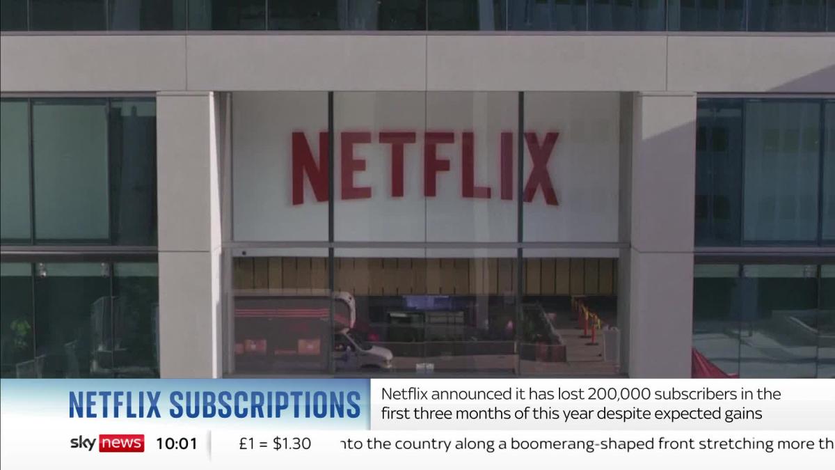 Netflix loses almost a million subscribers as cost of living crisis