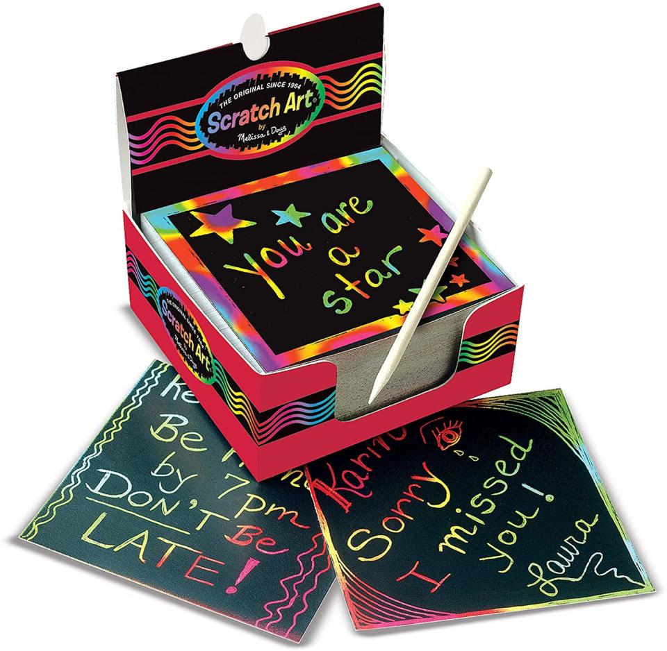 Rainbow notepad for kids