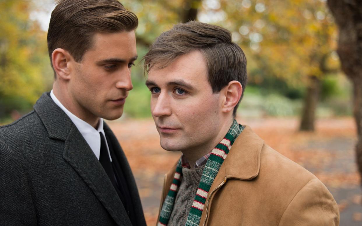 Oliver Jackson-Cohen and James McArdle as Michael and Thomas - 1