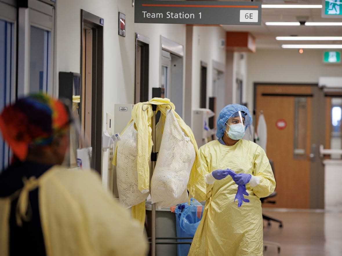 Critical Care Services Ontario's daily census shows there are currently 122 children in pediatric ICUs, up from 111 the day before. Children's hospitals have said the majority of kids in intensive care are five years old and younger. (Evan Mitsui/CBC - image credit)