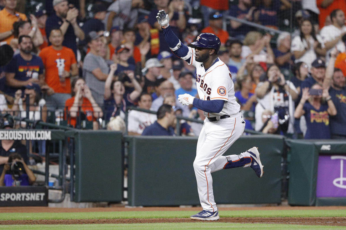 Astros Yordan Alvarez Throws A Welcome Back Party In Home Opener, Houston  Style Magazine