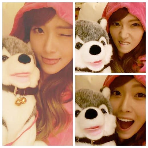 Jessica reveals pictures with Brownie