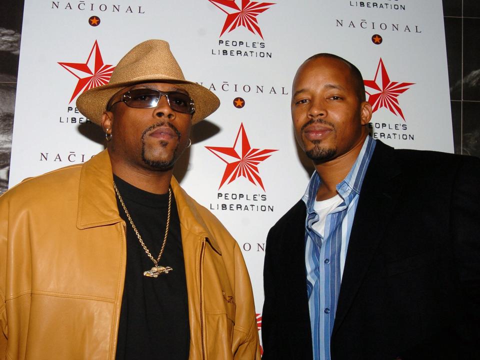 Nate Dogg and Warren G.