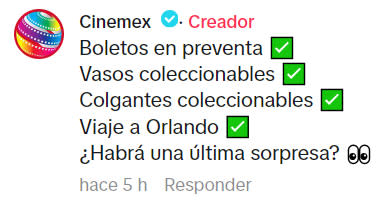 Cinemex podría estar preparando una última sorpresa de Five Nights at Freddy's