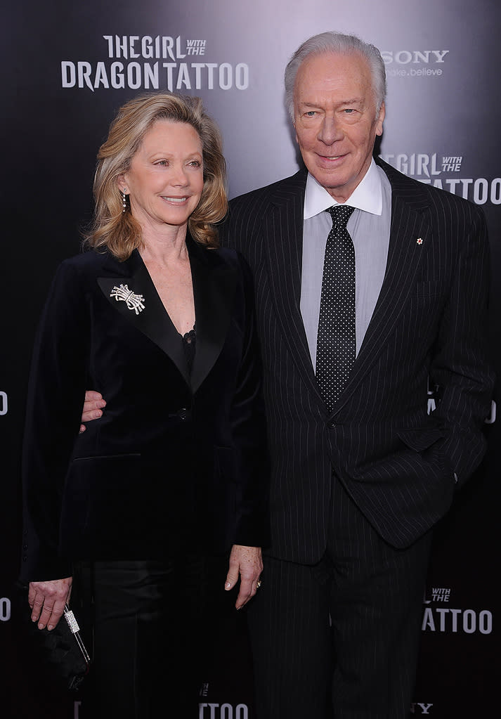 The Girl with the Dragon Tattoo NY Premiere Christopher Plummer