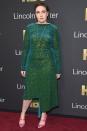 <p><strong>29 May </strong>Lena Dunham wore a green number with punk shoes. </p>