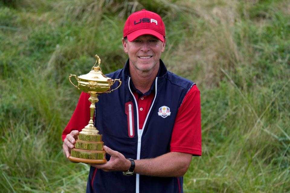 Steve Stricker has ruled out a second spell as US Ryder Cup captain (Ashley Landis/AP) (AP)