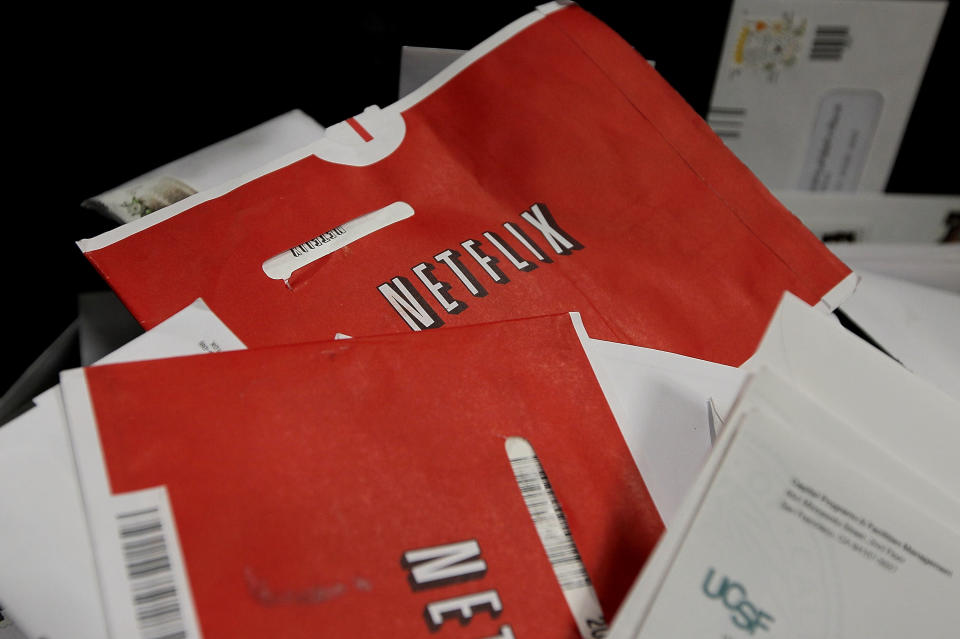 Netflix DVD packages