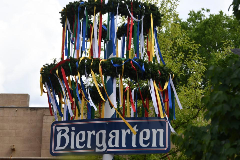 This year's Maifest at Schulz BrÃ¤u Brewing Company features on Saturday, May 13, 2023 features a newly installed May Pole that is 27 feet high. The previous pole was 15 feet. 