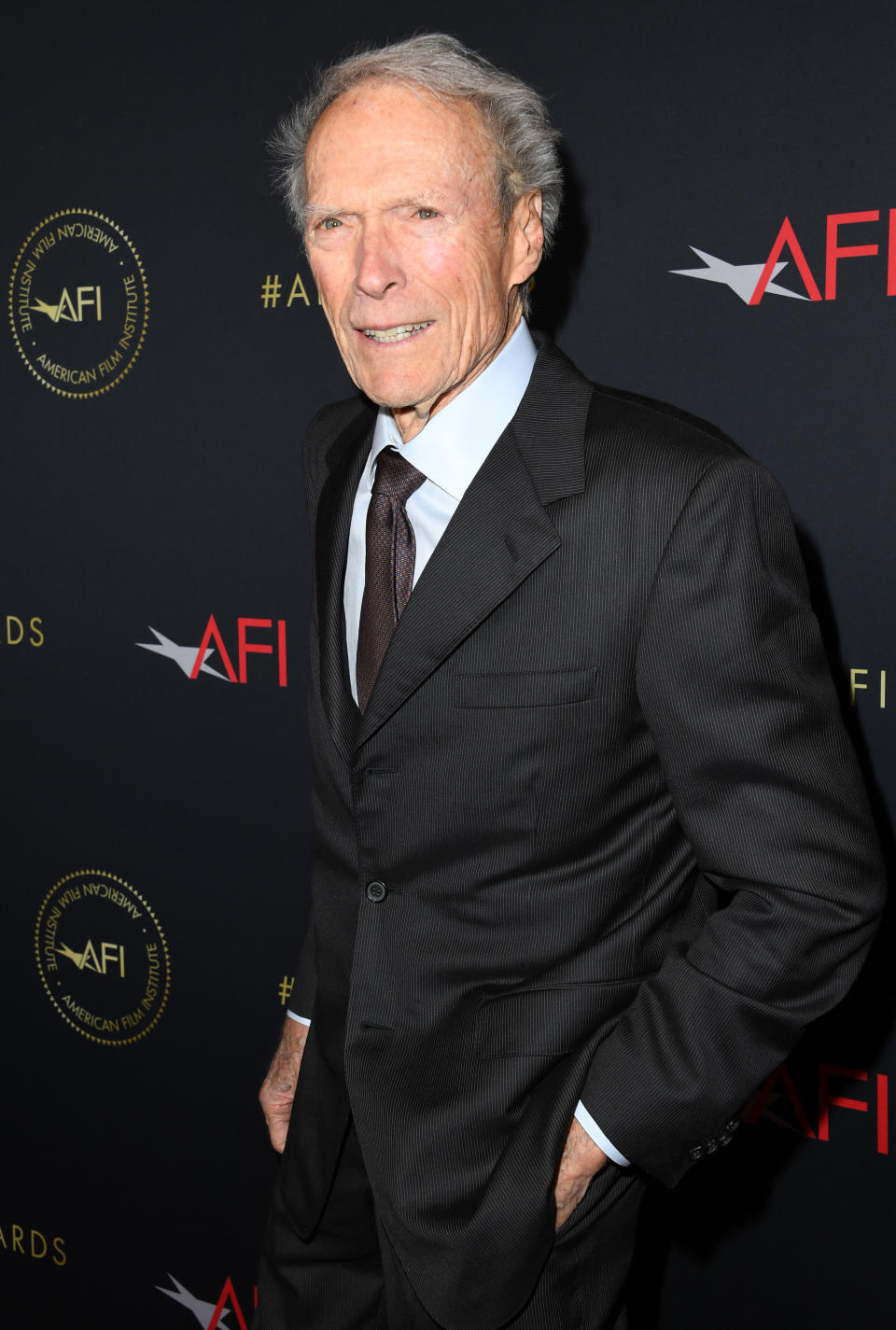 Clint Eastwood on the red carpet