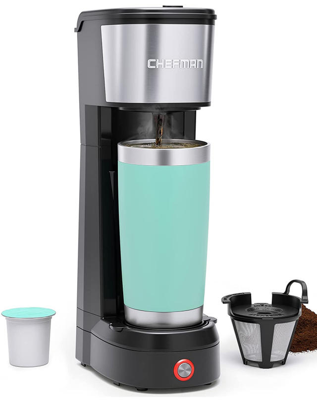 This Chefman Coffee Maker will grind and brew fresh beans from $45