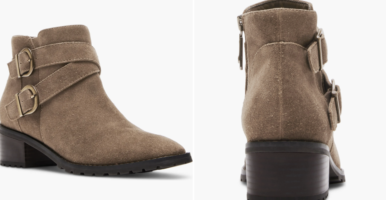 Nordstrom's holiday deals include these cute Blondo ankle boots on sale for $100.