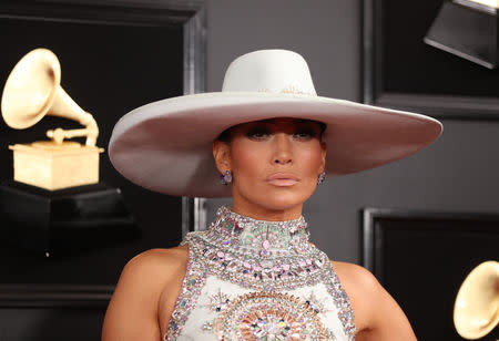 61st Grammy Awards - Arrivals - Los Angeles, California, U.S., February 10, 2019 - Jennifer Lopez. REUTERS/Lucy Nicholson