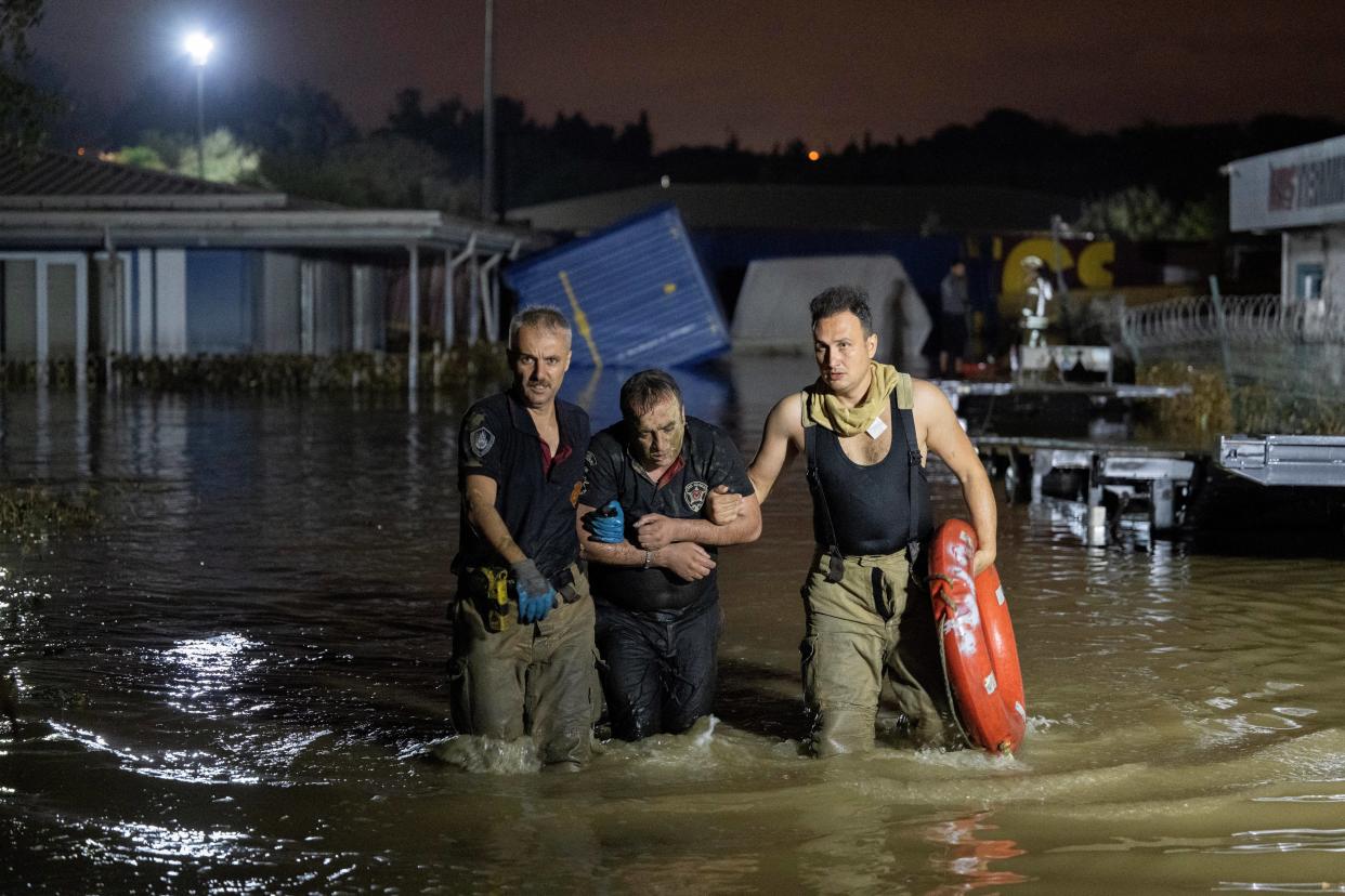 Au moins 11 personnes sont mortes ce mardi 5 septembre dans des pluies diluviennes en Turquie (ici à Istanbul), en Bulgarie, mais aussi en Grèce.