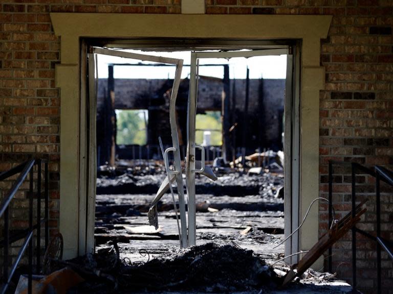 Police have arrested a man suspected of setting fire to three predominately black churches in a southern Louisiana parish, a federal prosecutor said on Wednesday."A suspect has been identified in connection with three church burnings in Opelousas, Louisiana, and is in state custody," David Joseph, the US Attorney for the Western District of Louisiana, said in a statement.The suspect's name was not released.The sheriff's office in St. Landry Parish where the fires occurred declined to comment and referred questions to the fire marshal's office.Ashley Rodrigue, spokeswoman for the State Fire Marshal's Office, said there will be an announcement regarding the case at a press conference on Thursday attended by Governor John Bel Edwards and law enforcement officials.Authorities said this month they found suspicious "patterns" among fires that burned down three churches between 26 March and 4 April in the parish, about 100 miles (160 km) northwest of New Orleans.The fires destroyed St. Mary Baptist Church in the community of Port Barre, and Greater Union Baptist Church and Mount Pleasant Baptist Church in Opelousas, the seat of the parish, the Louisiana equivalent to a county.All the churches have mostly black congregants, raising authorities' suspicion that the fires could have been racially motivated hate crimes. (Reporting by Rich McKay, additional reporting by Gabriella Borter; editing by Darren Schuettler)Reuters
