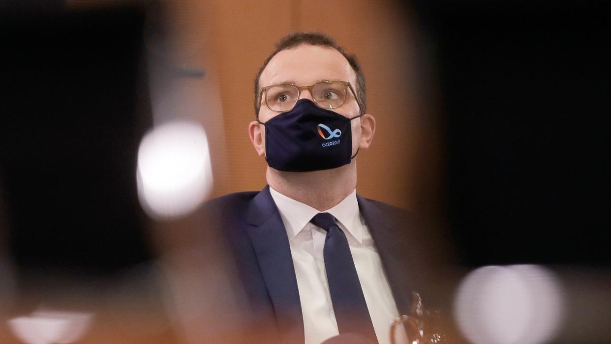 Bundesgesundheitsminister Jens Spahn hat sich mit dem Coronavirus angesteckt.